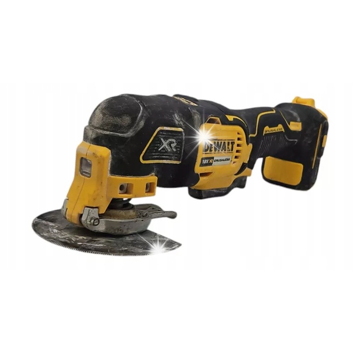 Мултифункционален шлайф DeWalt DCS355N, 18V, 300W, без батерия и зарядно устройство, 310мм, комплект 29 аксесоара
