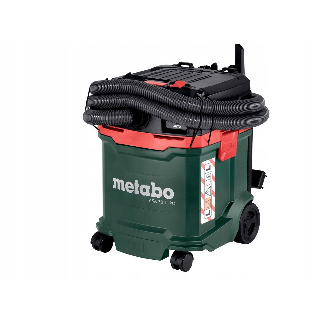 Aspirator Metabo ASA 30 L, 1200W, 30L, pentru umed/uscat, cu accesorii Quick