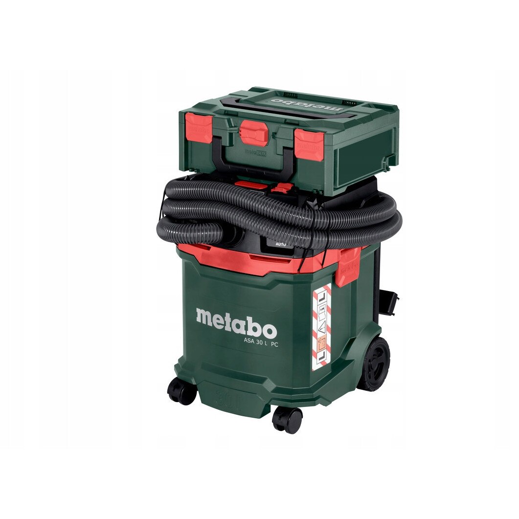 Aspirator Metabo ASA 30 L, 1200W, 30L, pentru umed/uscat, cu accesorii Quick
