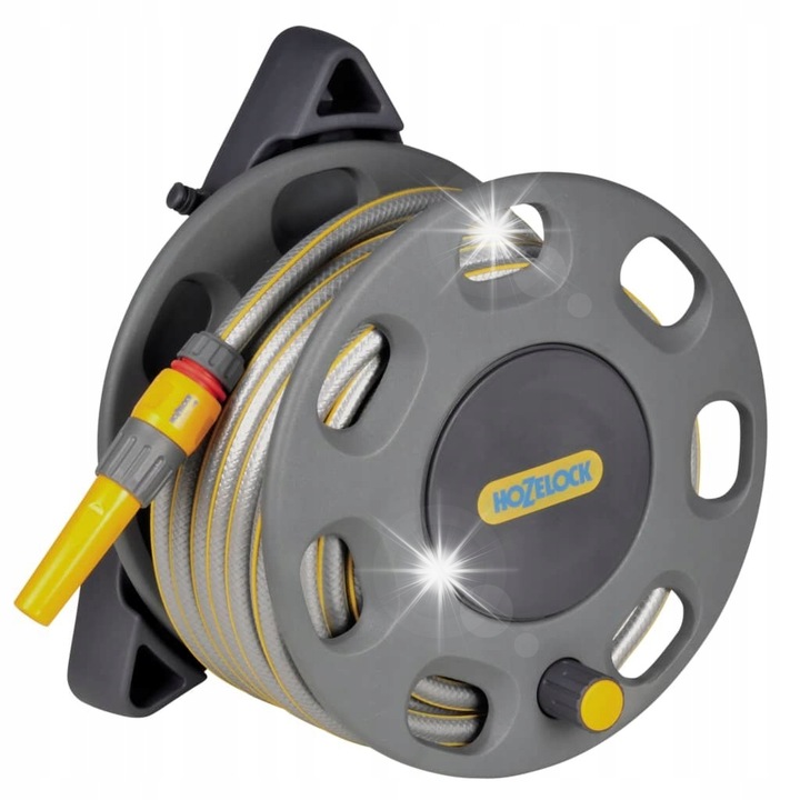 Макара за маркуч Hozelock, с маркуч 15м, аксесоари за монтаж