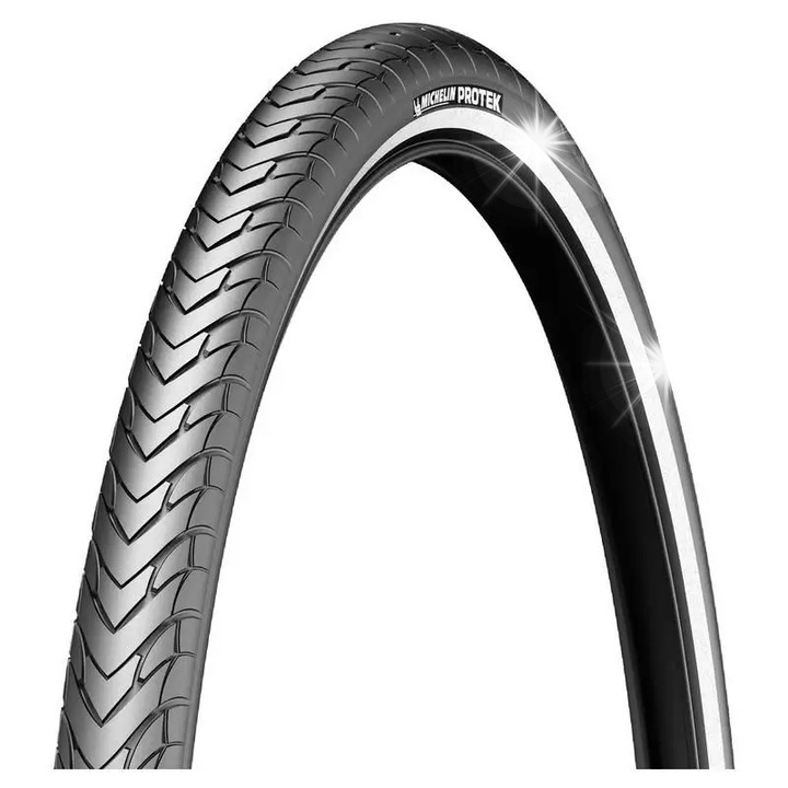 Michelin Protrek 700x35c kerékpárgumi, defektálló, fekete, 770g