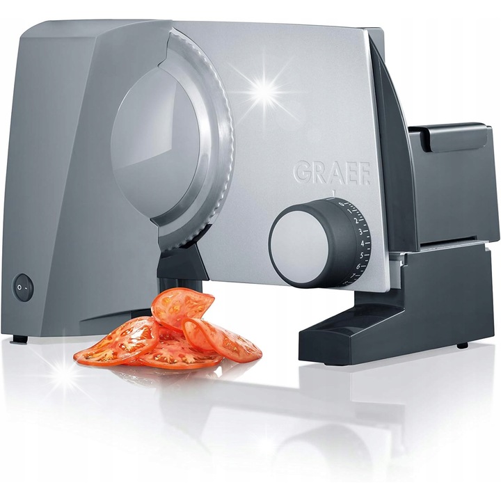 Машина за рязане Graef G50, 170W, 0-20мм, 23x32.5см, инокс