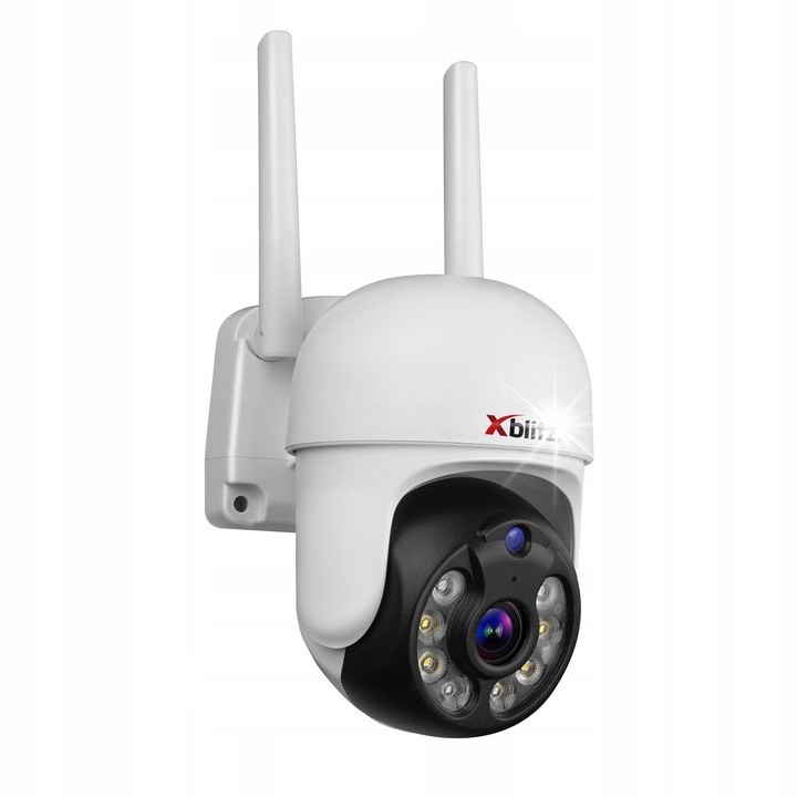 Ротационна камера за наблюдение Xblitz Armor 400, Wi-Fi, 6x увеличение, 4MP, детекция на движение, 85x120x115mm