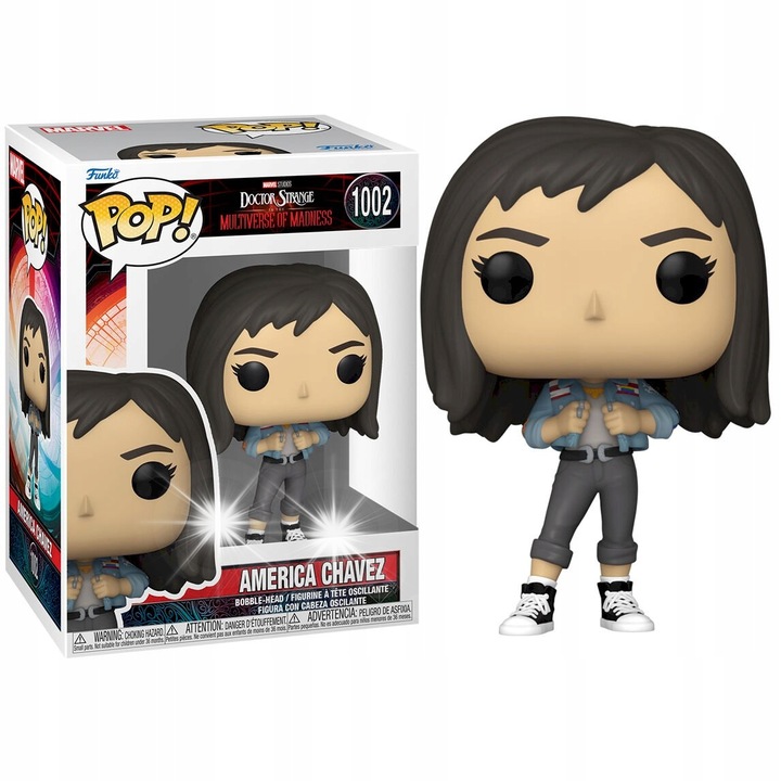 Фигурка Funko Pop! Доктор Стрейндж Америка Чавес 1002, многоцветна, 10x15см