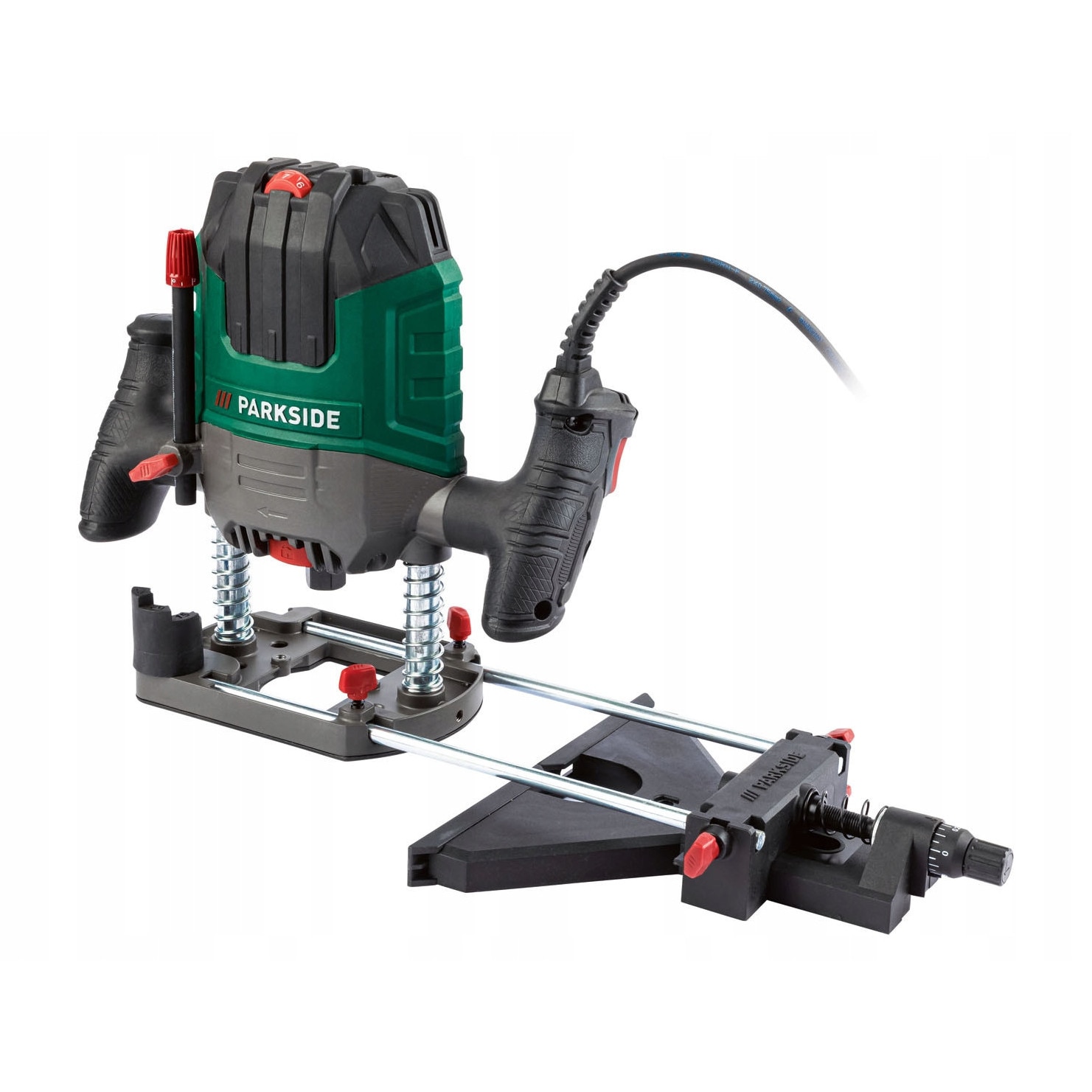 Freza verticala Parkside POF 1200 E4, 1200W, set 6 freze, 25,67x12