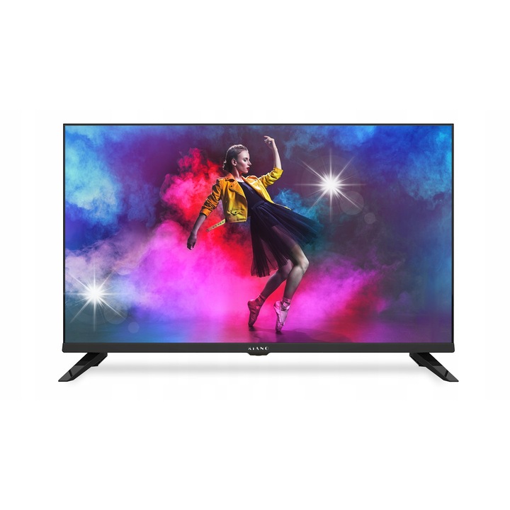 Televízió Smart TV Kiano 31,5", 1366x768px, fekete, HDMI, LAN
