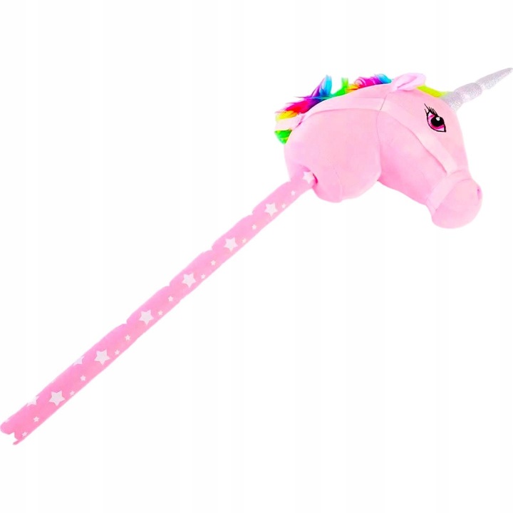 Cal pe bat Hobby Horse, realist fej, hanghatások, 70cm, egyszarvúak