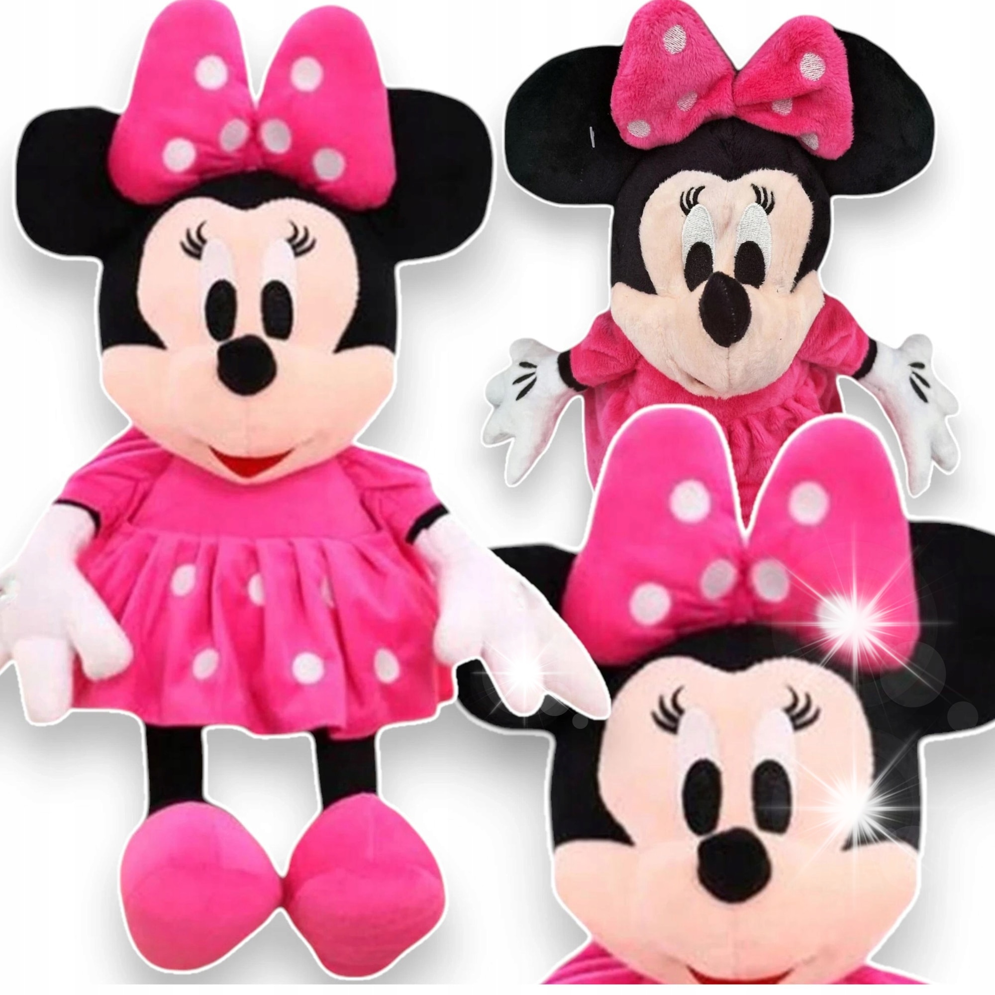 Minnie Mouse, jucarie de plus interactiva, 60cm, multicolor - eMAG.ro