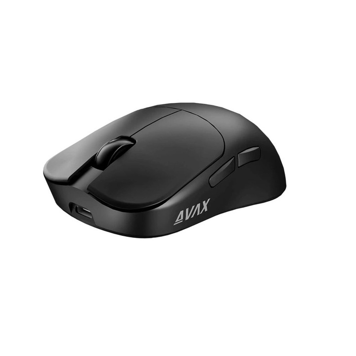 Mouse gamer Avax LW02 PRO, wireless, 6400DPI, negru