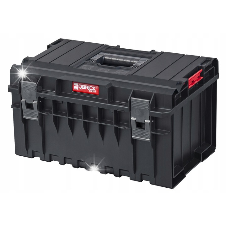 Qbrick System ONE 350 BASIC tároló doboz, vízálló, 585x385x320mm, 38l űrtartalom