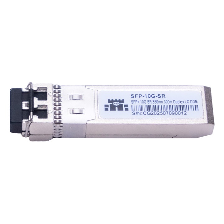 SFP+ 10G SFP-10G-SR приемо-предавателен модул, 850nm, 300m, LC дуплекс, DDM