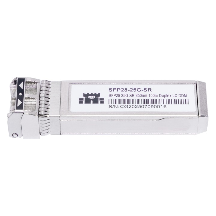 SFP28 25G SFP28-25G-SR приемо-предавателен модул, 850nm, 100m, LC duplex, DDM