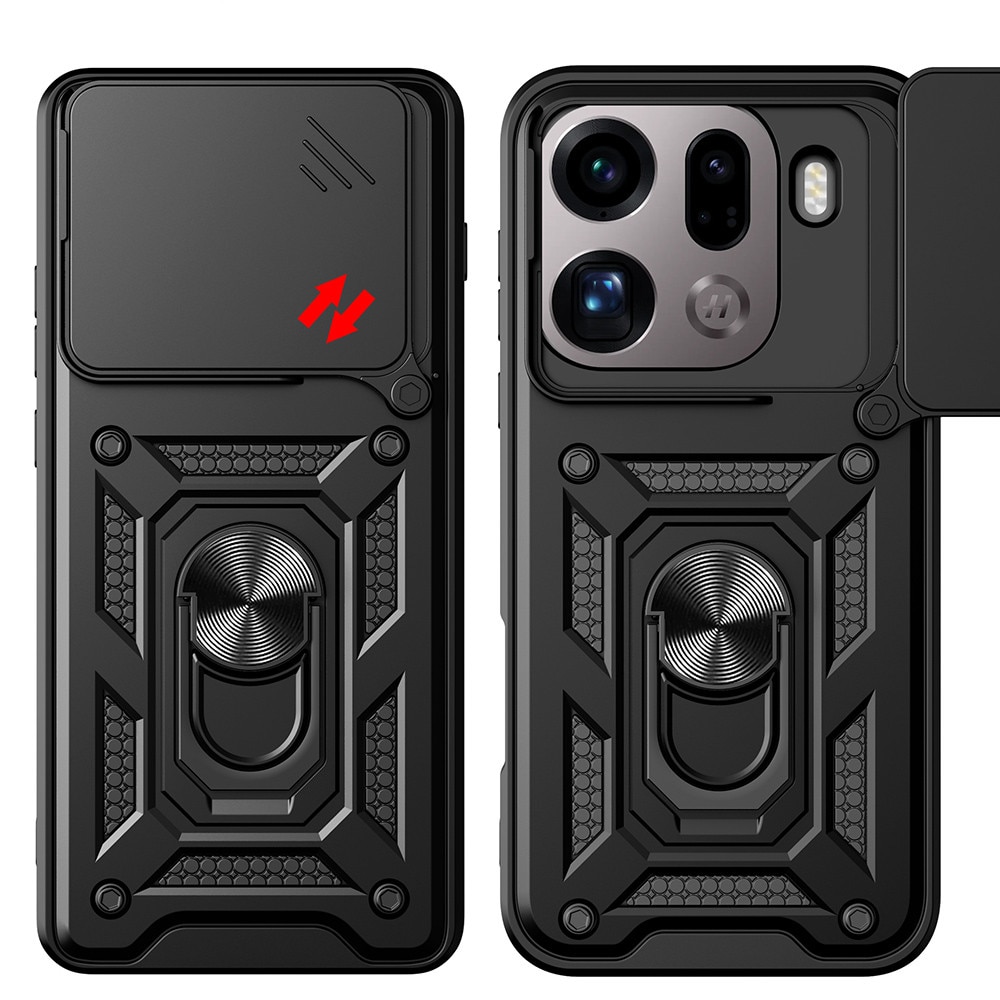 Husa pentru Oppo Find X9 Pro - Techsuit CamShield Series - Black