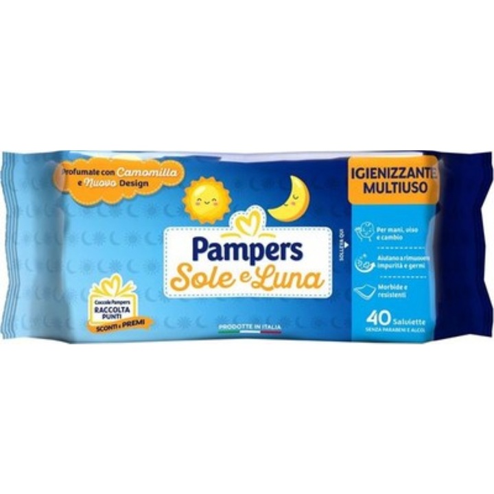 Servetele umede Pampers, 40 bucati, pentru igiena intima