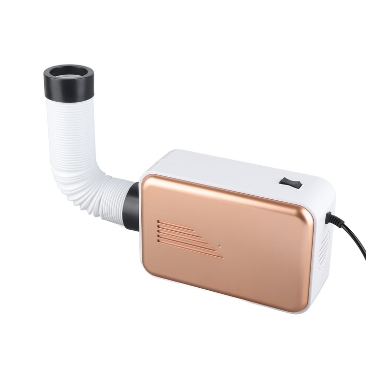 Uscător de rufe electric portabil Zerodis, 600 W, multifuncțional, pentru uz casnic