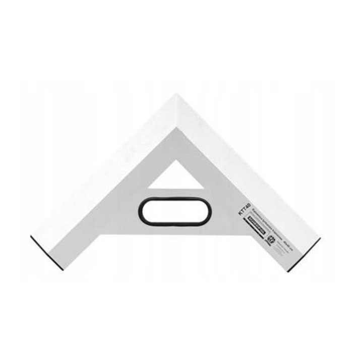 Coltar tencuiala aluminiu PRO-TECHNIK 40x40cm, profil dur, maner ergonomic