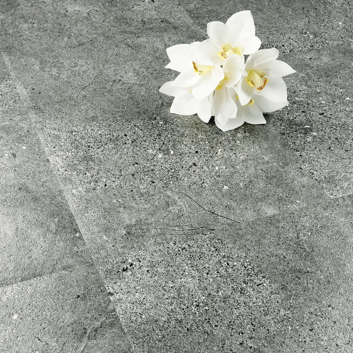 Funstick 30 × 30Cm 30 Bucati Autocolante Pentru Faianta Bucatarie Granit Gri Gresie Autoadezive Gri Pvc Pardoseala Living Gresie Vinil Autoadezive Podea Gresie Baie Granit