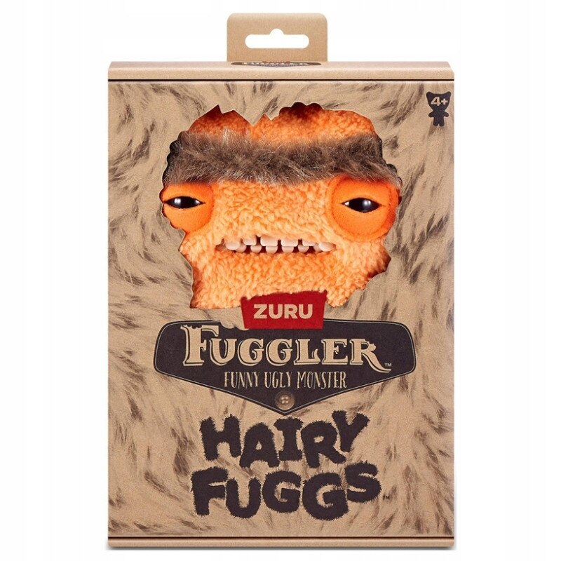 Set Monstrut De Plus Fuggler Hairy Fuggs, Eticheta De Colectie