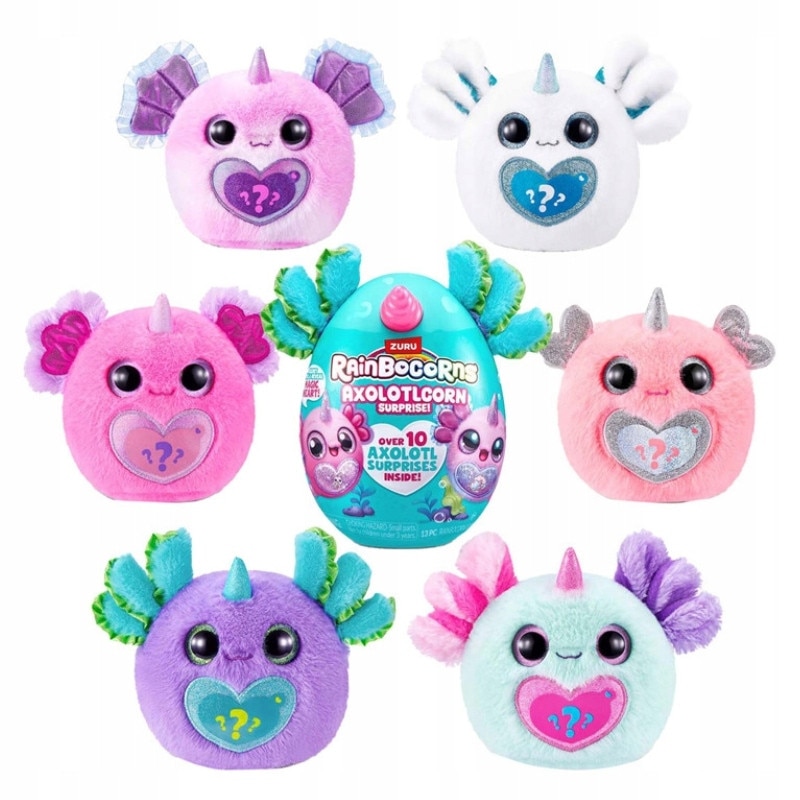 Set Jucării de Pluș Interactiv Zuru Rainbocorns Sparkle Heart