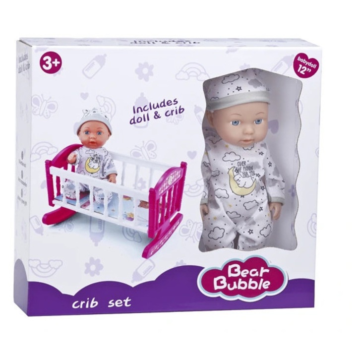 Mamido Baba bölcsővel 30 cm MT1630