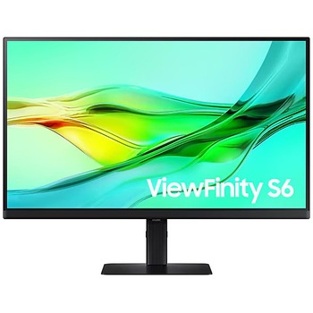 Monitor LED IPS Samsung ViewFinity, 27", QHD (2560 x 1440), 5ms, 100Hz, HDR10, Flicker Free, Daisy Chain,HDMI, Display Port, USB-C, Pivot, Negru