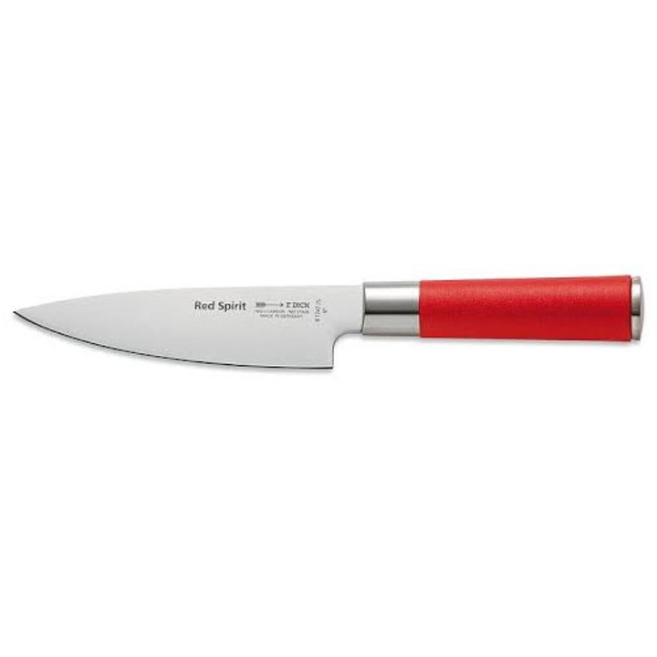Cutit F.DICK Red Spirit, inox, 15 cm, maner antiderapant