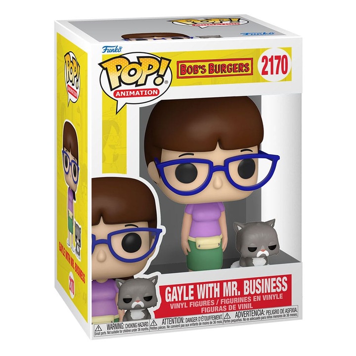 Фигурка Funko POP! Gayle с Mr. Business, 9 см, многоцветен