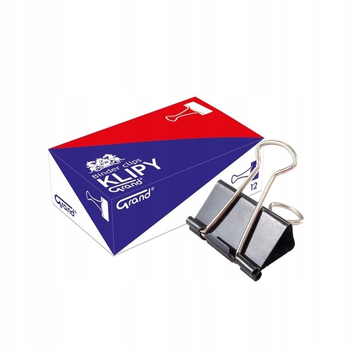 Set 12 Clips Negri Grand 32mm (1.1/4") - Accesorii Birou