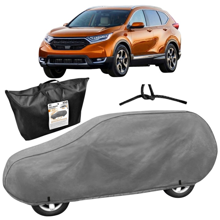 Husa auto AZILO Pro Armor SUV L, impermeabilă, 4 straturi, 430x460cm, 146x156cm