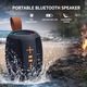 Boxa Portabila MeK Fine, Wireless Bluetooth 5.4, Sunet Surround 360, Negru Electric