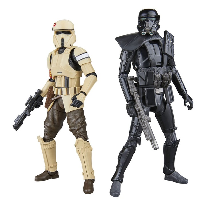 Set figurine Star Wars: Shoretrooper si Death Trooper 15 cm, multicolor