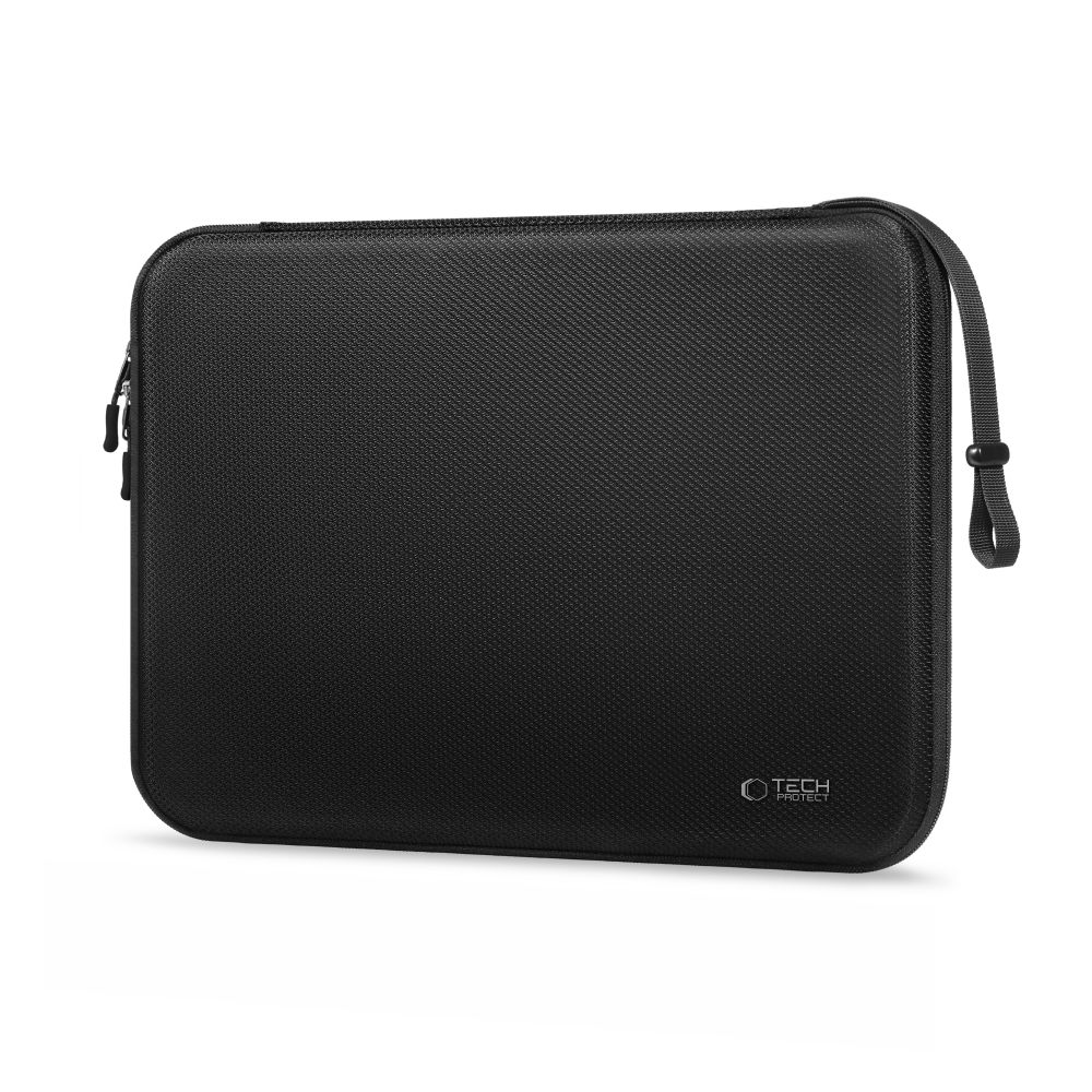 Husa Tech-Protect Hardpouch compatibila cu laptop 16 inch, Negru