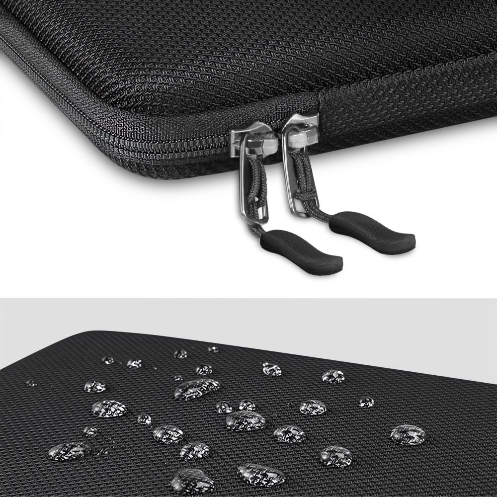 Husa Tech-Protect Hardpouch compatibila cu laptop 16 inch, Negru