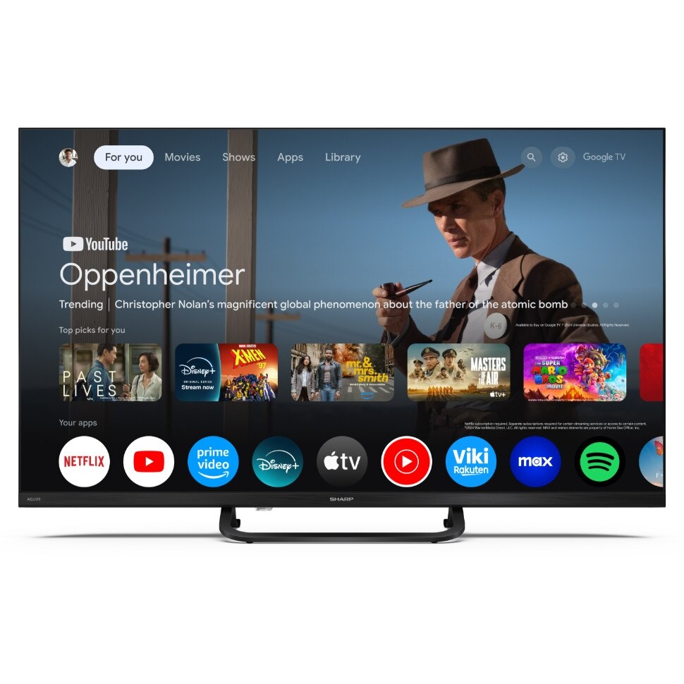 SHARP 32HF3865E 80cm Full HD QLED Google TV