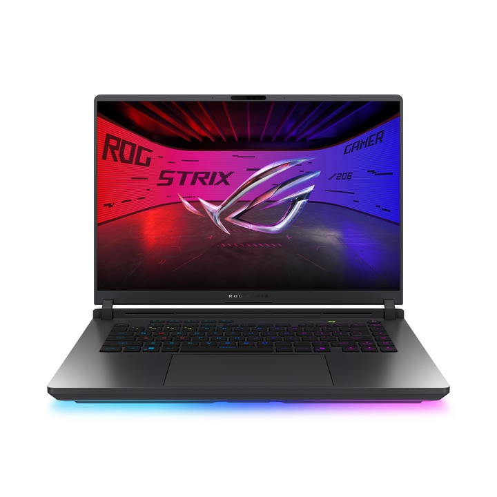 Лаптоп ASUS ROG Strix G16 G615LP-S5053W, G615LP-S5053W, 16", Intel Core Ultra 9 275HX (24-ядрен), NVIDIA GeForce RTX 5070 (8GB GDDR7), 32GB 5600MHz (2x16GB) DDR5, Черен