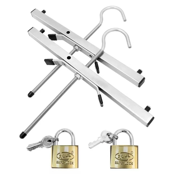 Suport de montare pe scara pentru suport pentru bagaje, suporturi de montare pe scara, set de 2 bucati