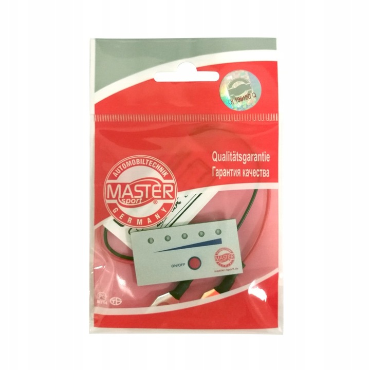 Тестер за батерия, Master Sport, 12 V, 5 диода, 30x10x5 см