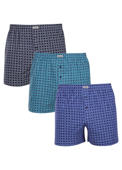 Set 3PACK chiloti barbatesti Andrie, bumbac