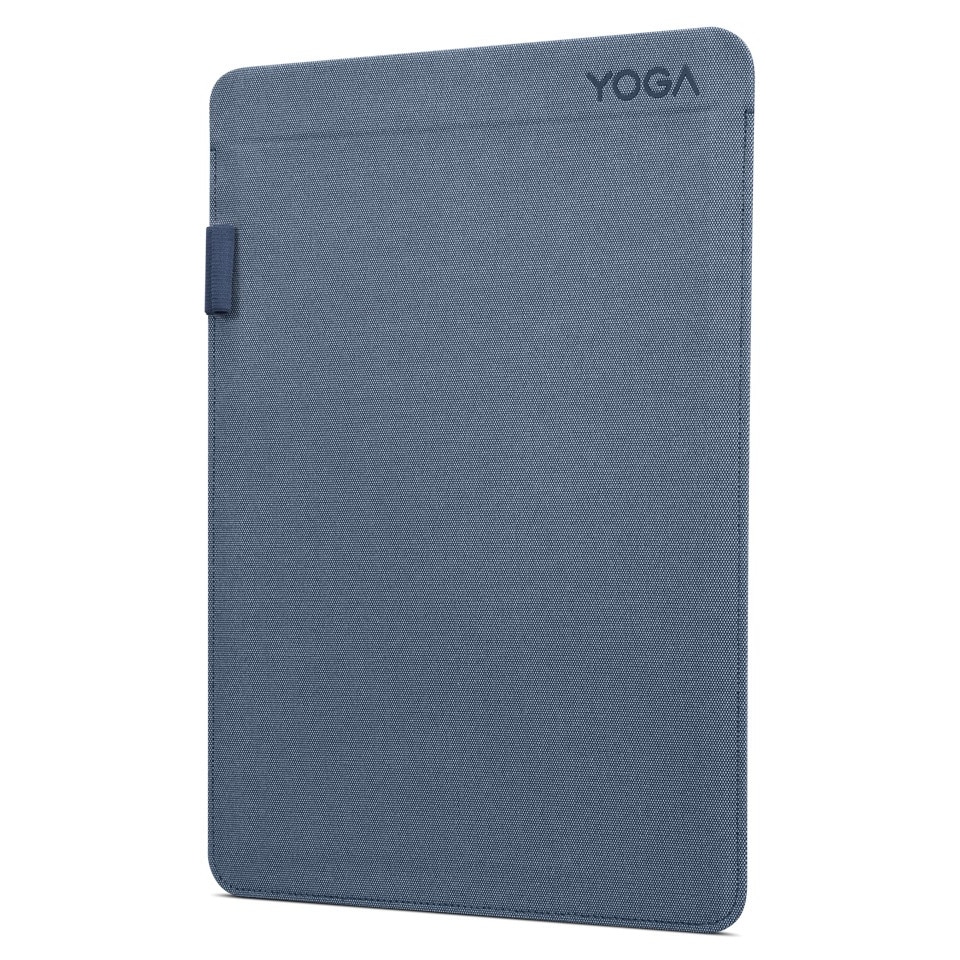 Husa Lenovo Yoga pentru laptop 14 inch, poliester, albastru cosmic, 31.77x22.21x1.66cm