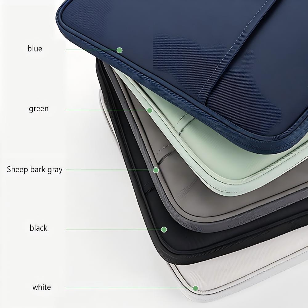 Husa tableta 13 inch, Omelivon, impermeabila, rezistenta la uzura, verde, compacta si portabila