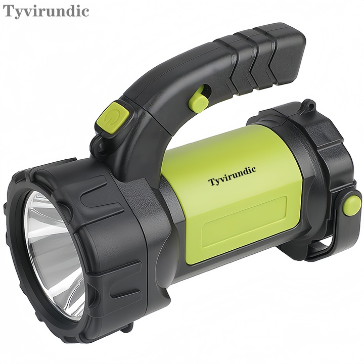 Lanterna camping Tyvirundic, 4 in 1, 800LM, acumulator 3600mAh, verde, portabila