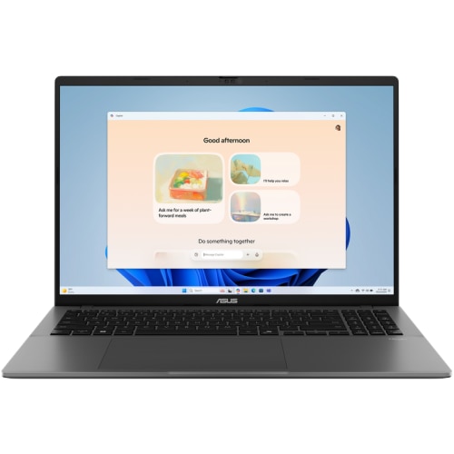 Laptop ASUS Vivobook S 16, 16" WUXGA, AMD Ryzen™ 5 220 pana la 4.9 GHz, 16 GB RAM DDR5, 1 TB SSD, AMD Radeon 740M, Free Dos, Gray 1 TB