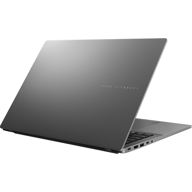 Laptop ASUS Vivobook S 16, 16" WUXGA, AMD Ryzen™ 7 260 pana la 5.1 GHz, 16 GB RAM DDR5, 1 TB SSD, AMD Radeon 780M, Free Dos, Gray 1 TB