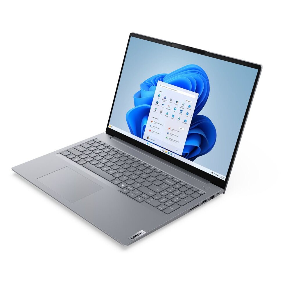 Laptop ThinkBook 16 G8, 16" WUXGA, Intel® Core™ Ultra 7 255H pana la 5.1 GHz, 16 GB RAM DDR5, 512 GB SSD, Intel Arc Graphics, Free Dos, Grey 512 GB