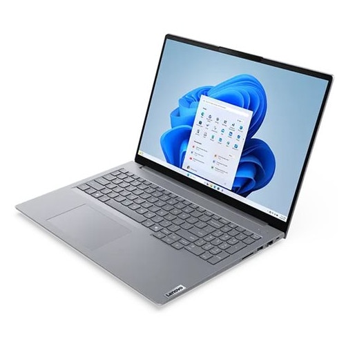 Laptop ThinkBook 16 G8, 16" WUXGA, Intel® Core™ 7 240H pana la 5.2 GHz, 32 GB RAM DDR5 5600, 1 TB SSD, Intel Graphics, Free Dos, Grey 1 TB