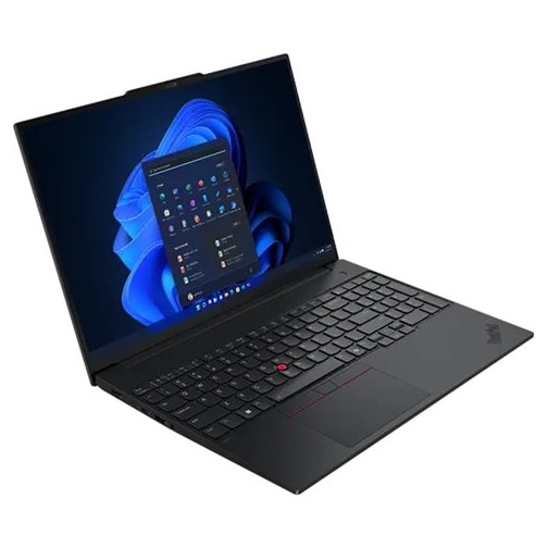 Laptop ThinkPad E16 G3, 16" WUXGA, Intel® Core™ 7 240H pana la 5.2 GHz, 16 GB RAM DDR5 5600, 512 GB SSD, Intel Graphics, Windows 11 Pro, Black 512 GB