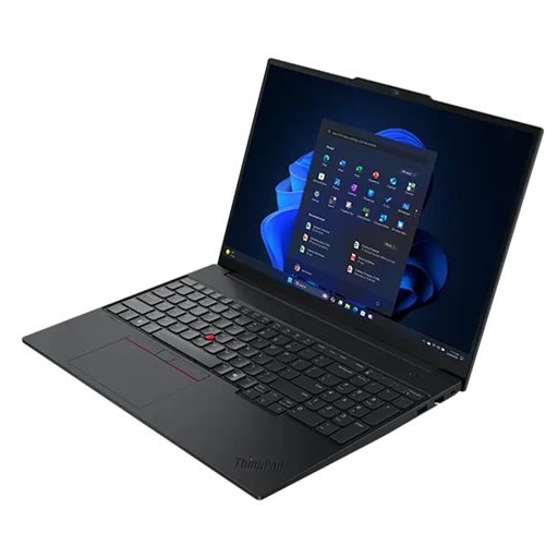 Laptop ThinkPad E16 G3, 16" WUXGA, Intel® Core™ 7 240H pana la 5.2 GHz, 16 GB RAM DDR5 5600, 512 GB SSD, Intel Graphics, Windows 11 Pro, Black 512 GB