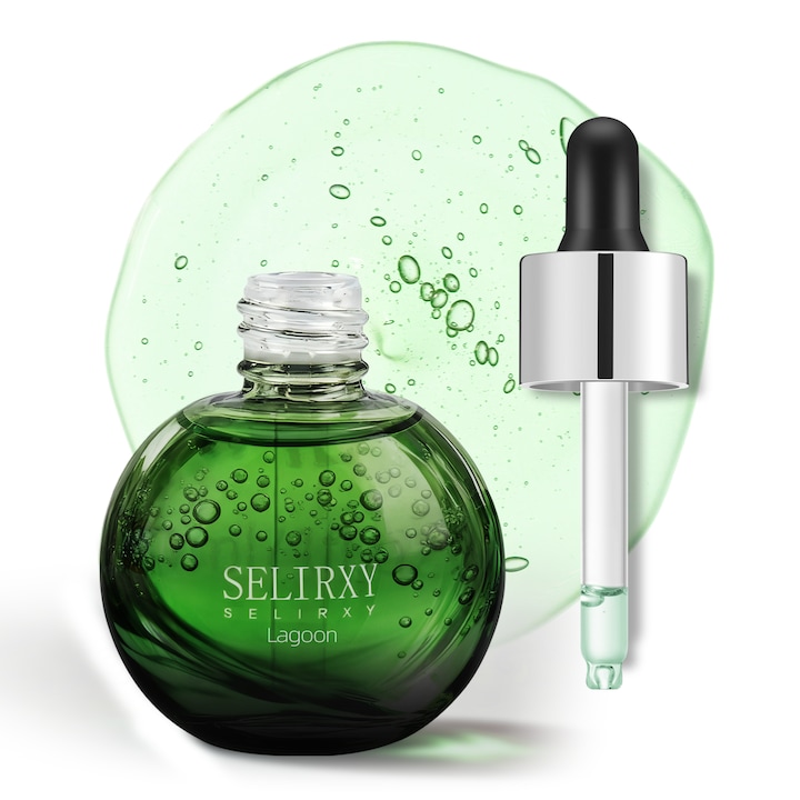 Kozmetikai olaj, SELIRXY, Ashwagandha kezelés, hosszan tartó hidratálás, üveg