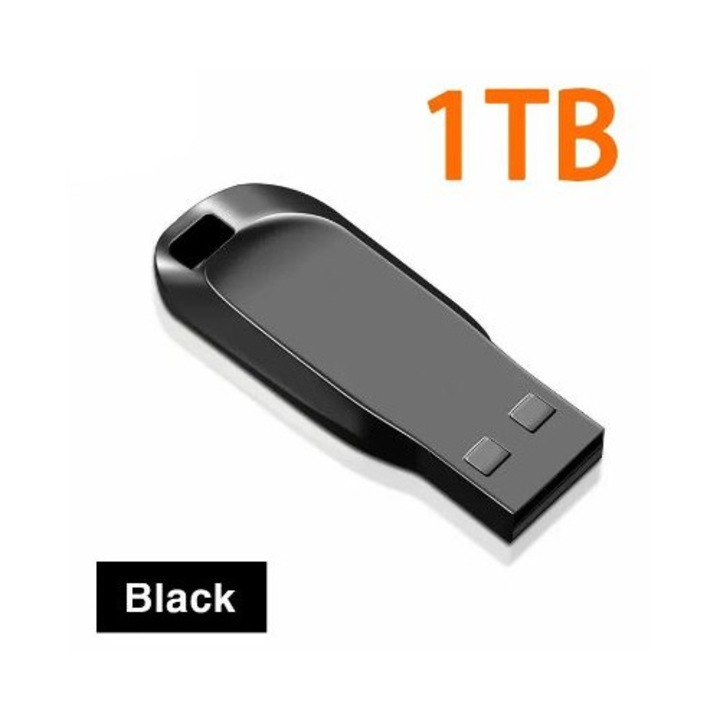 USB флаш памет 1TB MIJIA, Черна, 100MB/s четене, 80MB/s запис, 12.2x39x4.5mm