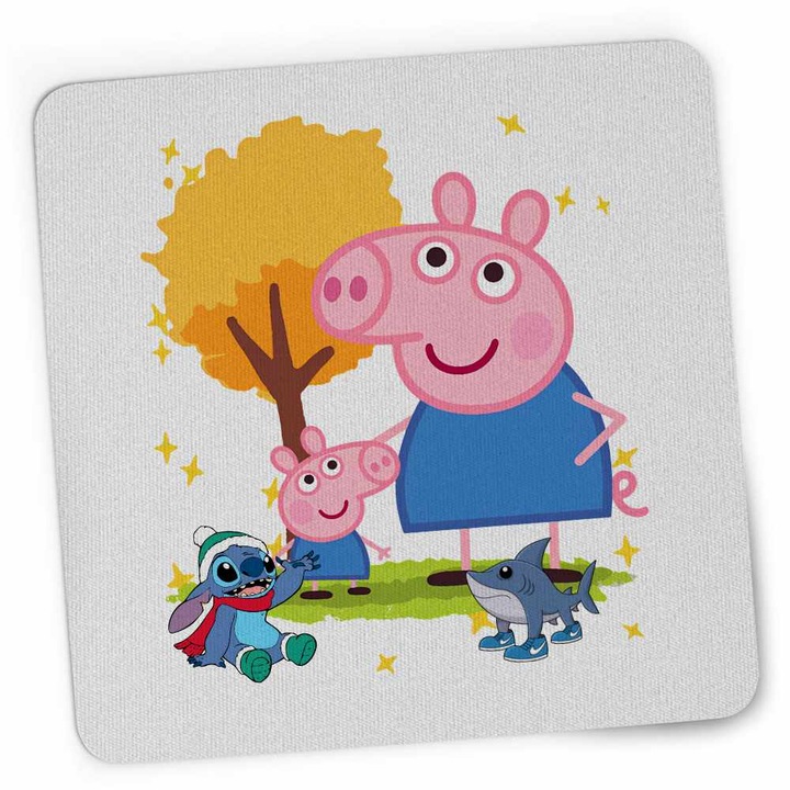Mousepad Purcelusa Peppa Pig Parc Pepa CoolTrend, 21x19cm